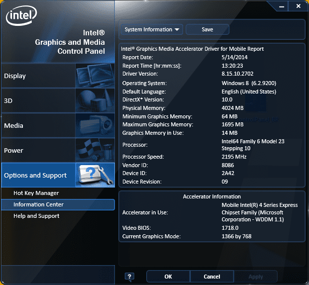 intel gma x4500 graphics performance