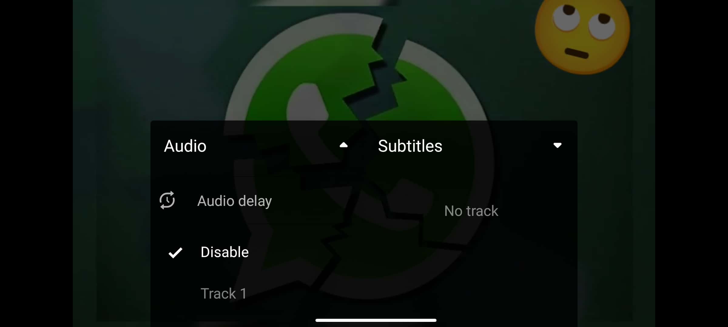 how to fix audio sync vlc android
