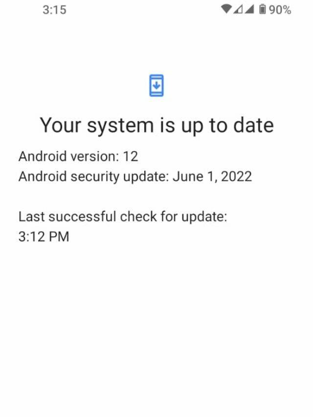 Android 12 for nokia 3.4 Available
